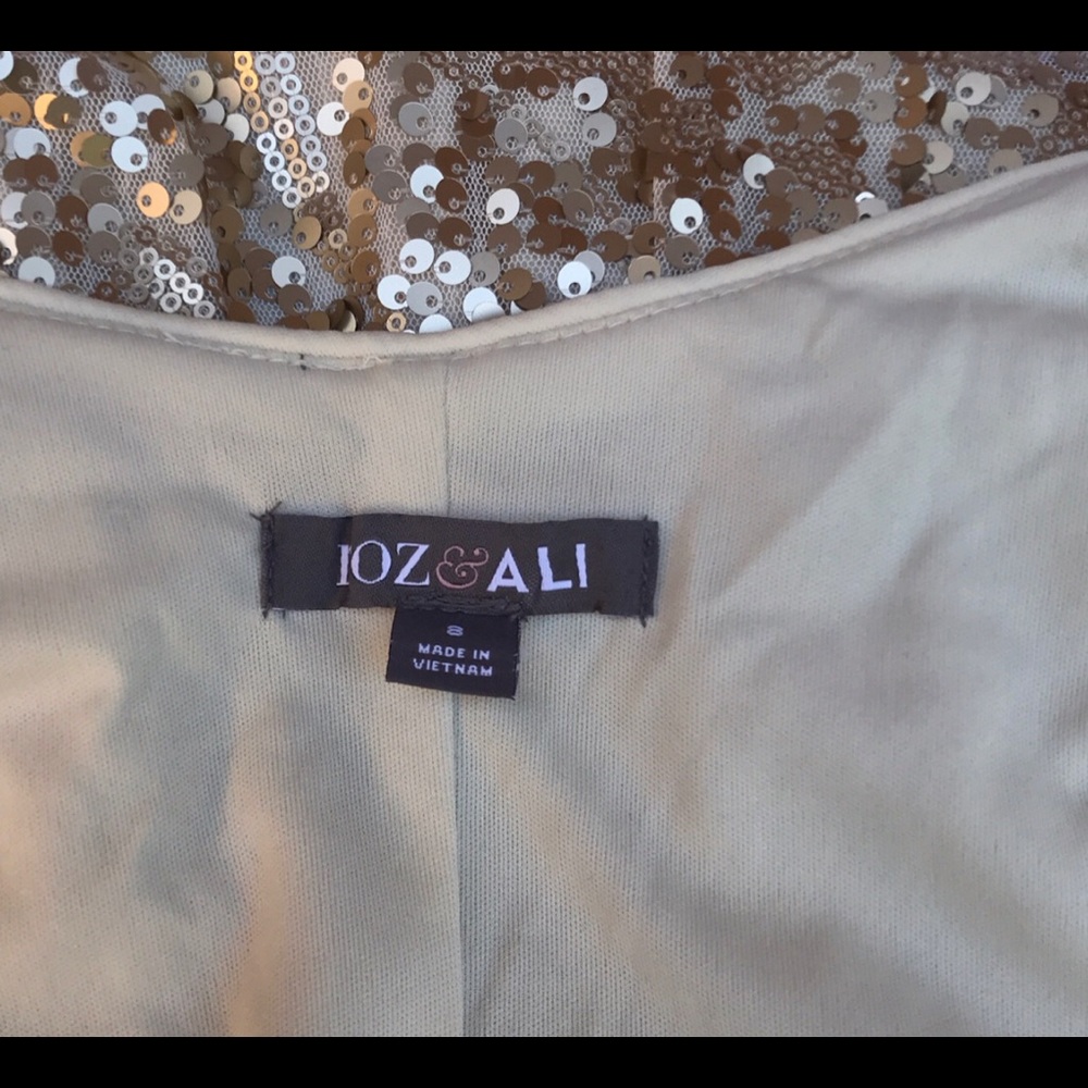 IOZ & Ali gold sequin dress - Picture 3 of 3